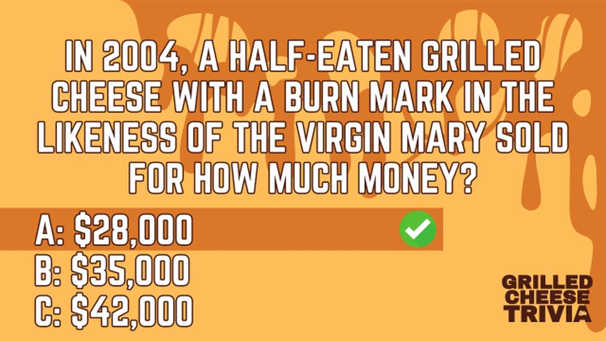 Grilled Cheese Trivia image number null